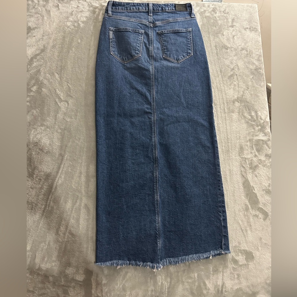 PAIGE Angela denim maxi skirt - Picture 4 of 16